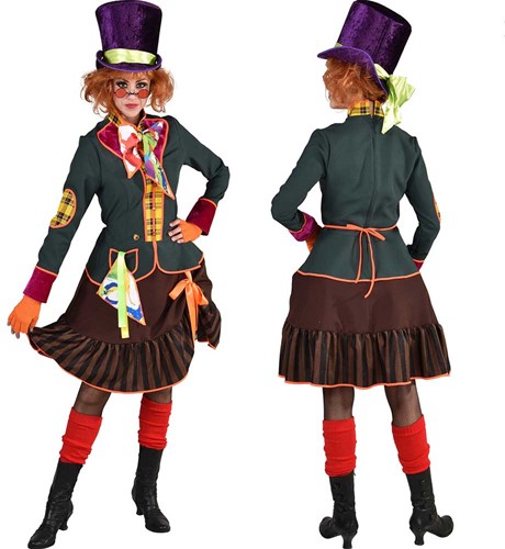 Mad Hatter Dames Kostuum